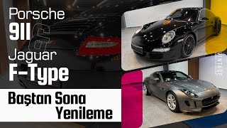 2 Spor Otomobil | Porsche 911 & Jaguar F-Type