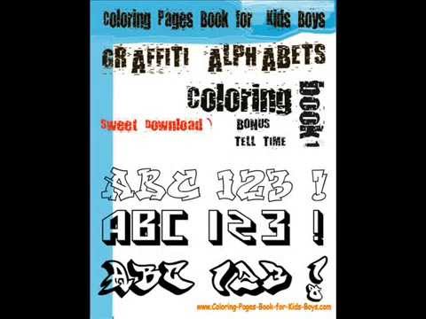 street graffiti coloring pages for teens