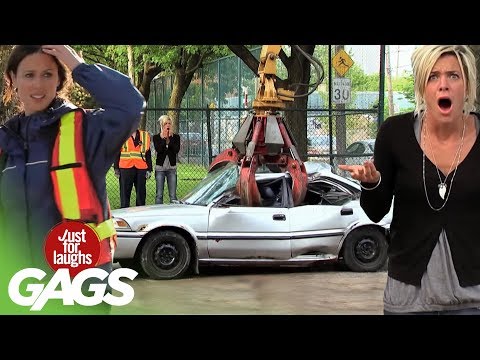 Top 5 Funny Car Pranks - Top 5 autós kandid kamera