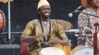 Boka Kouyate and Djeliyah at World Rhythm Festival 2016 in Seattle