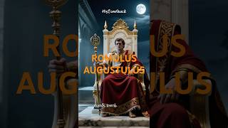 The Last Night Of Romes Young Emperor Romulus Augustulus