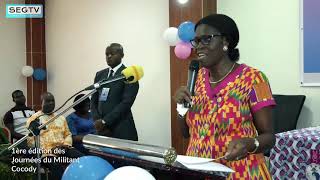 ALLOCUTION DE SIMONE GBAGBO, 1ère EDITION DES JOURNÉES DU MILITANT DÉNOMMÉE "JOURNÉES DIAGOU GOMONT"