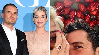 Katy Perry And Orlando Bloom Are Engaged Katy Perry And Orlando Bloom Are Engaged