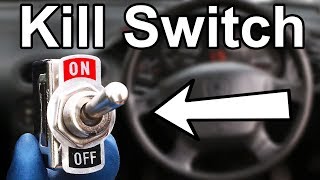 How to Install a Hidden Kill Switch in your Car or Truck (Cheap Anti Theft Syste