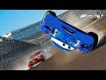 Cam Spinner Crash! | Forza Motorsport 7 | Cars 3\NASCAR