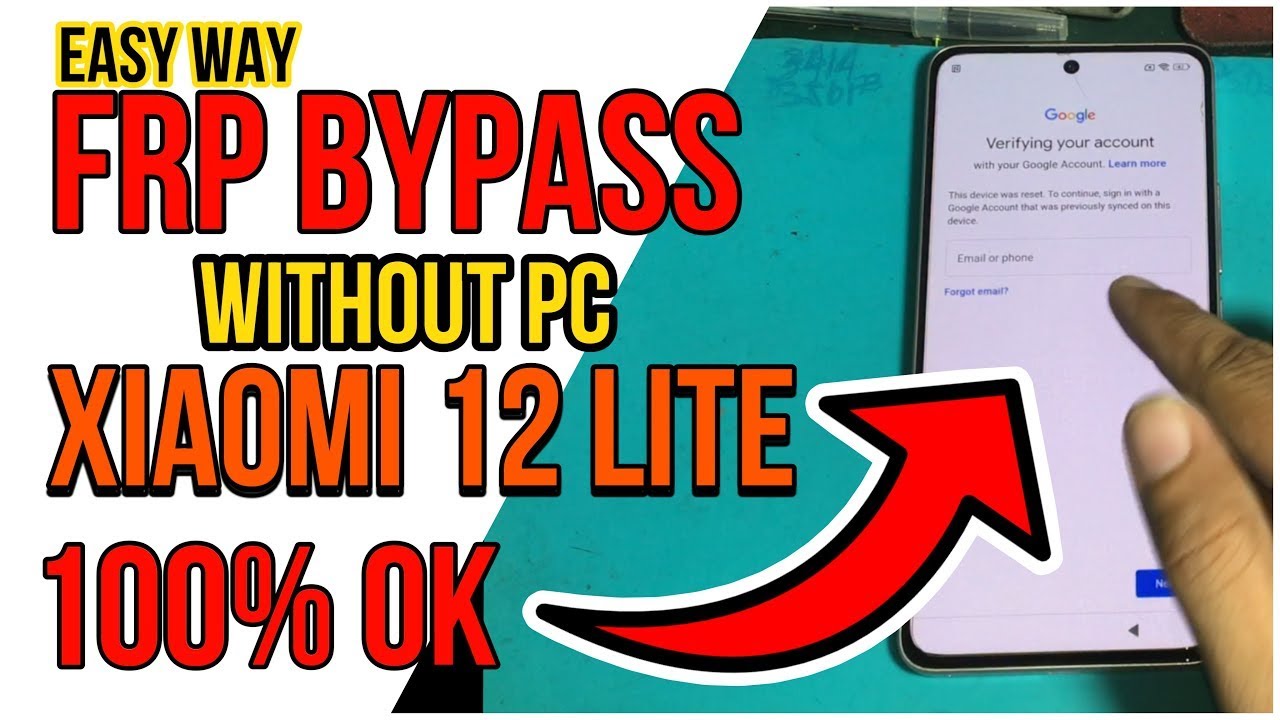Xiaomi 12 Lite Frp Bypass HyperOS Android 14 Google Xiaomi 12 Lite Frp Bypass HyperOS Android 14 Google