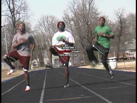 Ronaldo Yard Dash on Track Speed And Sprint Training   Skip Drills With Racer X Trenton