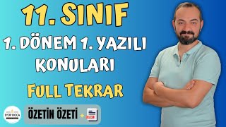 11. Sinif Türk Di̇li̇ Ve Edebi̇yati 1. Dönem 1. Yazili Konulari Full Tekrar