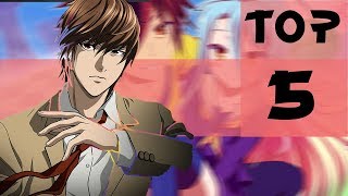 TOP 5 Anime with Smart Main Character