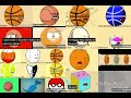 Youtube Thumbnail BFDI auditions superparsion