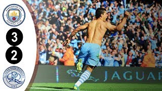 Manchester City City vs QPR Premier League 3-2 2011/2012  Highlights HD