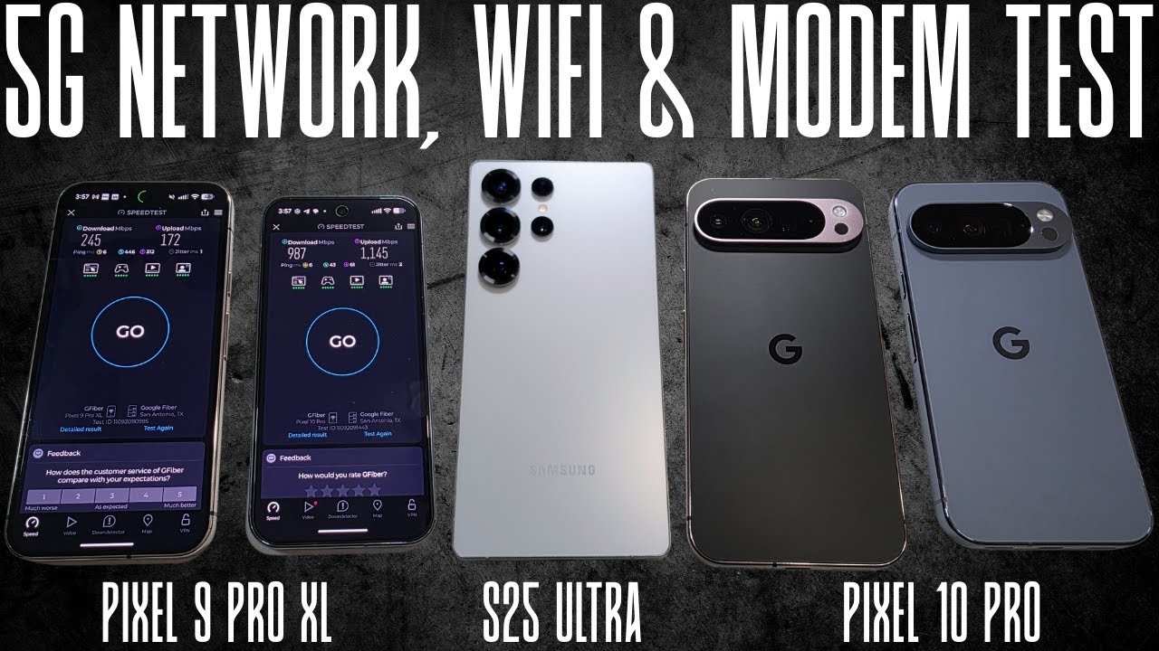 Pixel 10 Pro WiFi & Network Speed Test Review vs Pixel 9 Pixel 10 Pro WiFi & Network Speed Test Review vs Pixel 9