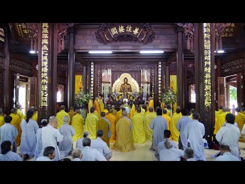 QUẢNG HƯƠNG GIÀ LAM TƯỞNG NIỆM HÚY NHẬT ĐẠI LÃO HÒA THƯỢNG THÍCH ĐỨC CHƠN, 9/10/CANH TÝ (23/11/2020)