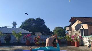 Yoga Posture Challenge 4 Power Yoga Advance Yoga Yoga Girl