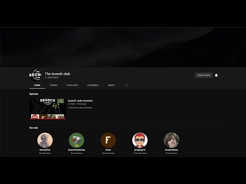 UPDATE: BRUNC LUB UPDATE: BRUNC LUB