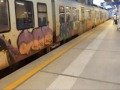 Athens Train Graffiti