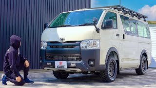 [$28,000] I purchased Hiace 4WD diesel cold region model off-road style.