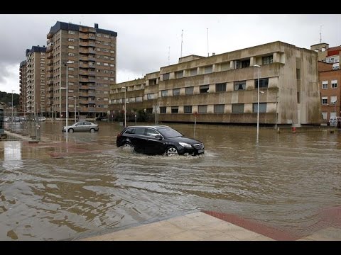 Miranda de Ebro sufre la peor inundación de los últimos 30 años