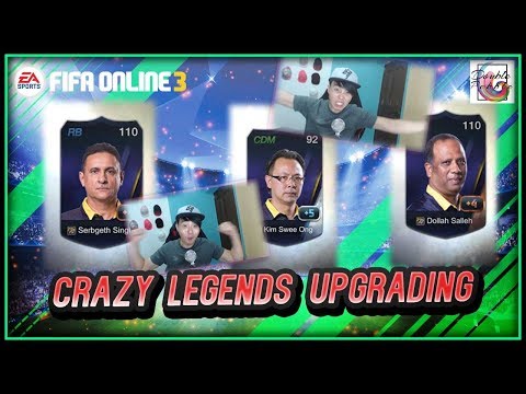 My Most Crazy Legends Upgrading yet - FIFA ONLINE 3