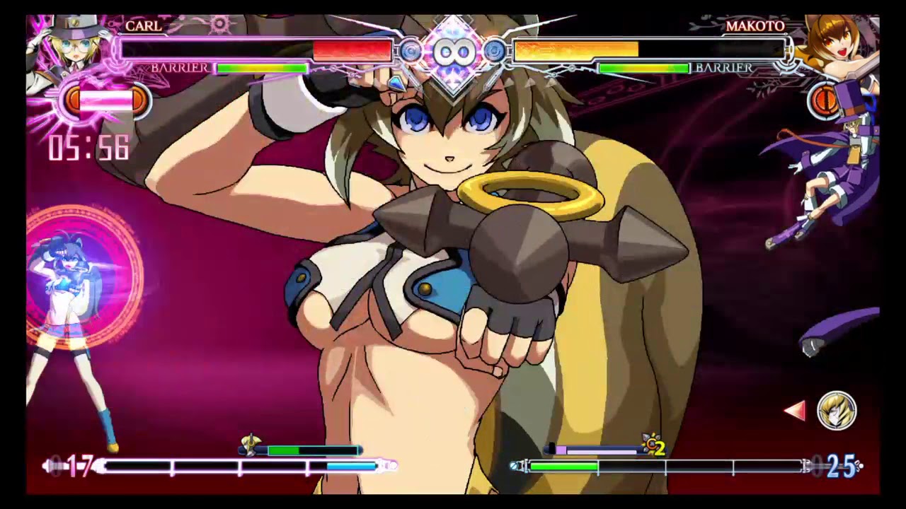 Blazblue carl makoto remake tiny