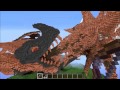 Minecraft: DRAGON APOCALYPSE VS TNT - Build Creation - Map