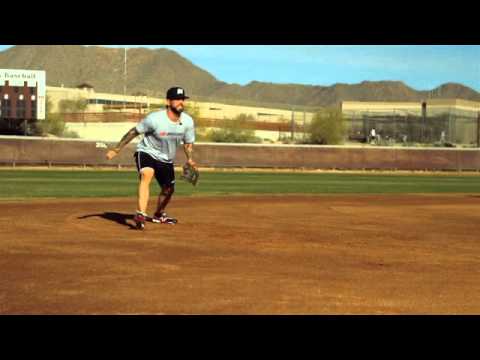 Third Base Fielding Drill With Ryan Roberts