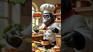 A Gorilla Cooking In A French Kitchen? You Wont Believe What Happens