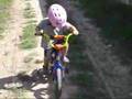 Kids riding bikes