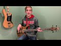 J&D 2400 Bass Guitar Sound Test