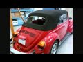 1979 Volkswagen Super Beetle Convertible Top Restoration- Karmann Classics