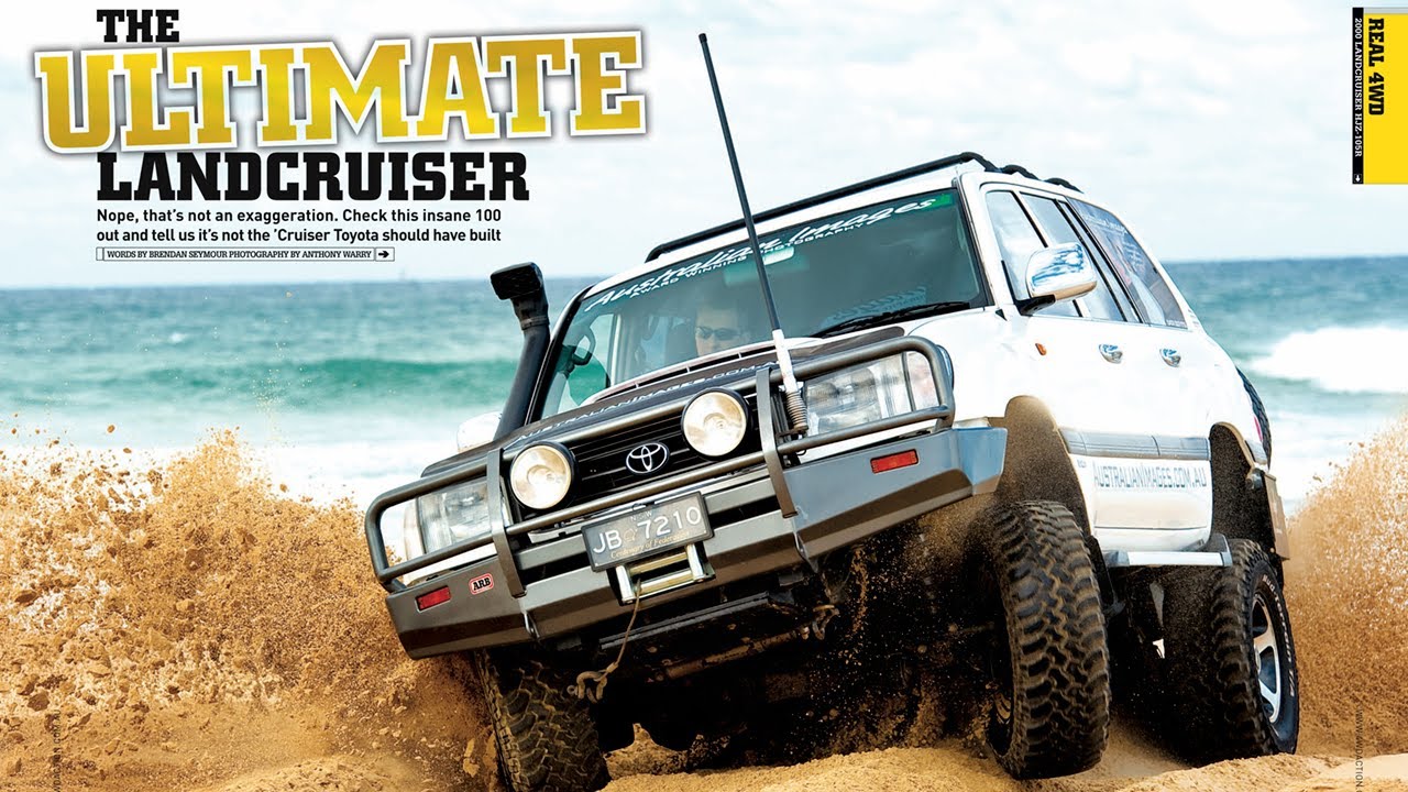 LandCruiser 100 with Toyota turbo diesel V8 - 1VD-FTV ...