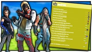 All LEAKED "Overtime" Skins And Challenges For Season 9! | Fortnite "Overtime" Challenges