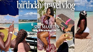 Travel Vlog Sint Maarten Luxury B-Day Dinner, Exploring Beach Days, Jeep Ride, Boat Tour More