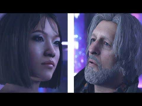Hank Awkwardly Says No to the Traci (Funny Scene) - Detroit Become Human