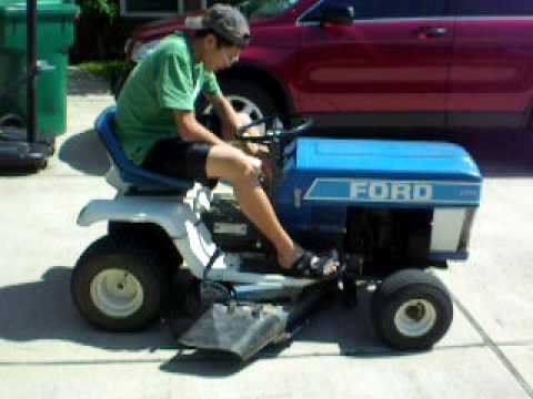 1970S ford riding mower #8