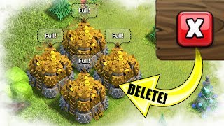 WE NEED TO DELETE LOOT!.............................Clash Of Clans