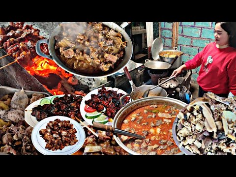 Gokil !! Porsinya Ugal Ugalan !! Dagingnya Jumbo !! Sate Kambing Terenak Di Kawasan Jogja Utara