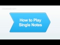 How to Play Single Notes | Pedal Steel Guitar