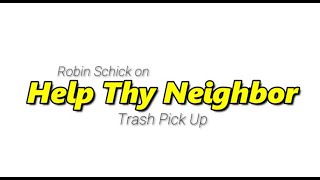 Help Thy Neighbor