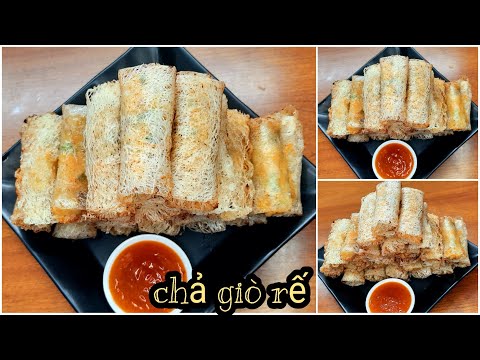 Cách làm chả giò rế