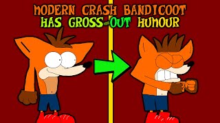 Modern Crash Has Gross-Out Humour Crash Bandicoot S