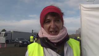 Reportage les gilets jaunes à langon film mp4