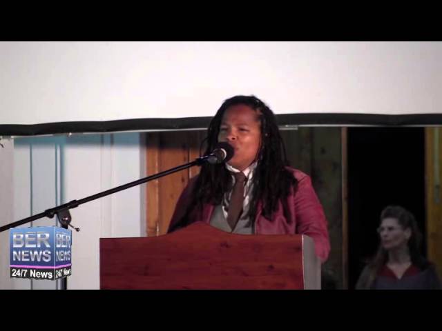 Tiffany Paynter At Earth Hour Celebrations, Mar 29 2014