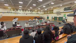 Hollister High School Winter Percussion Performs Toxic City 18 March 2023