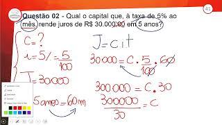88.2 - Revisão E Correção - Matemática Financeira Ii – Cálculos De Juros