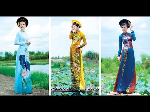 1000 mẫu áo dài Đẹp Trẻ Trung Thời trang l Vải Áo Dài S