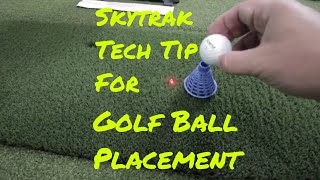 Skytrak Tech Tip - Golf Ball Placement