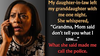 She Revealed The Truth I Had No Choice But To Call The Police