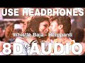 Whistle Baja (8D Audio) || Heropanti || Tiger Shroff || Kriti Sanon || Manj, Nindy Kaur, Raftaar