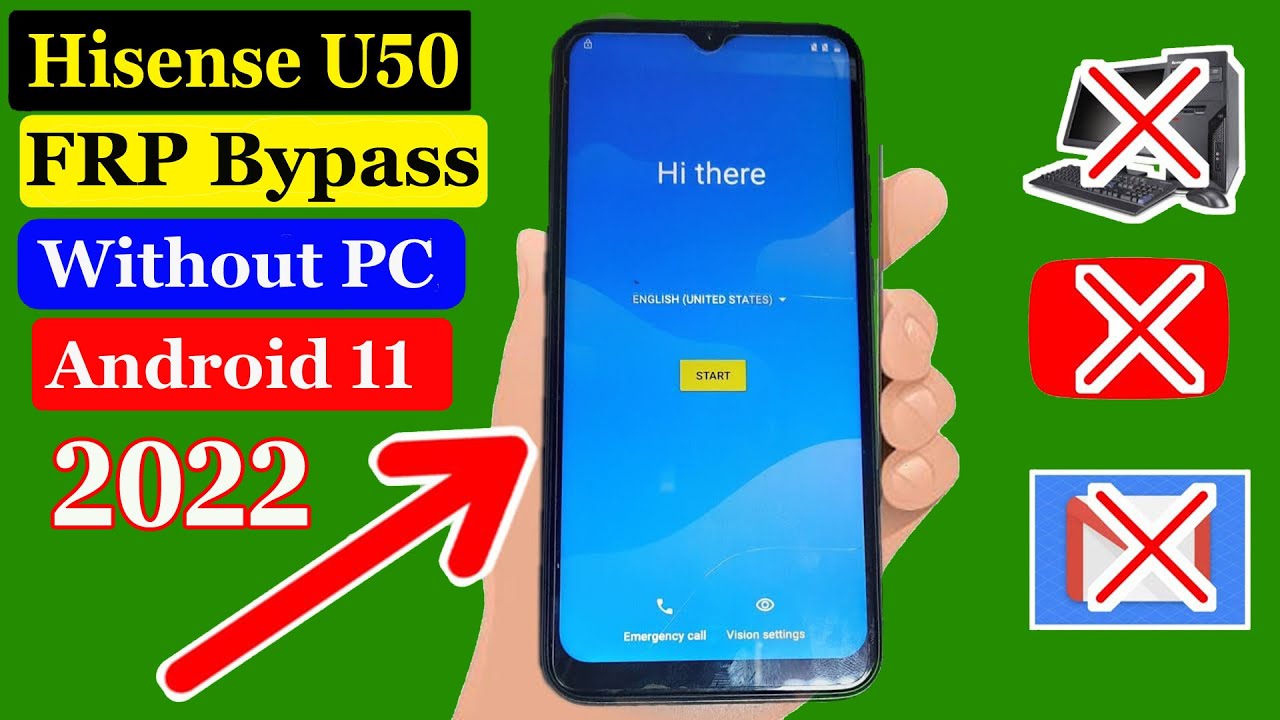 Hisense U50 FRP bypass | Remove Google account bypass Hisense U50 FRP bypass | Remove Google account bypass
